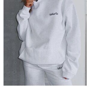 White Fox Boutique Hoodie & Sweats Set